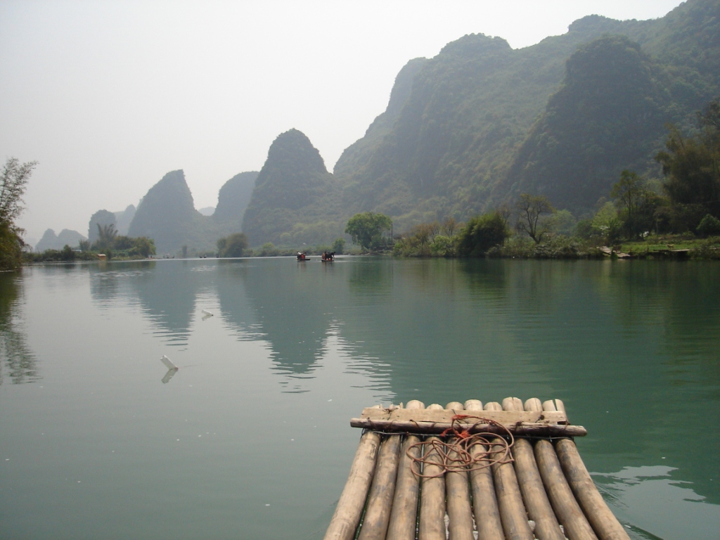 Rafting the Yulong River