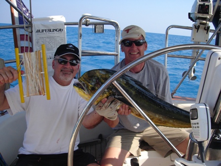 All fish caught on hand line w/ bungy cord