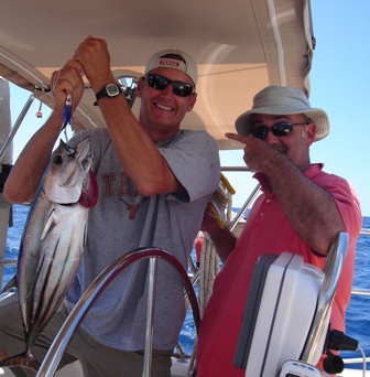 Biggest tuna we caught, KW