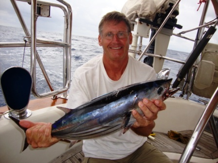 Tuna in route to Galapagos