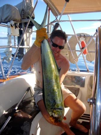 Mahi leaving Savusavu