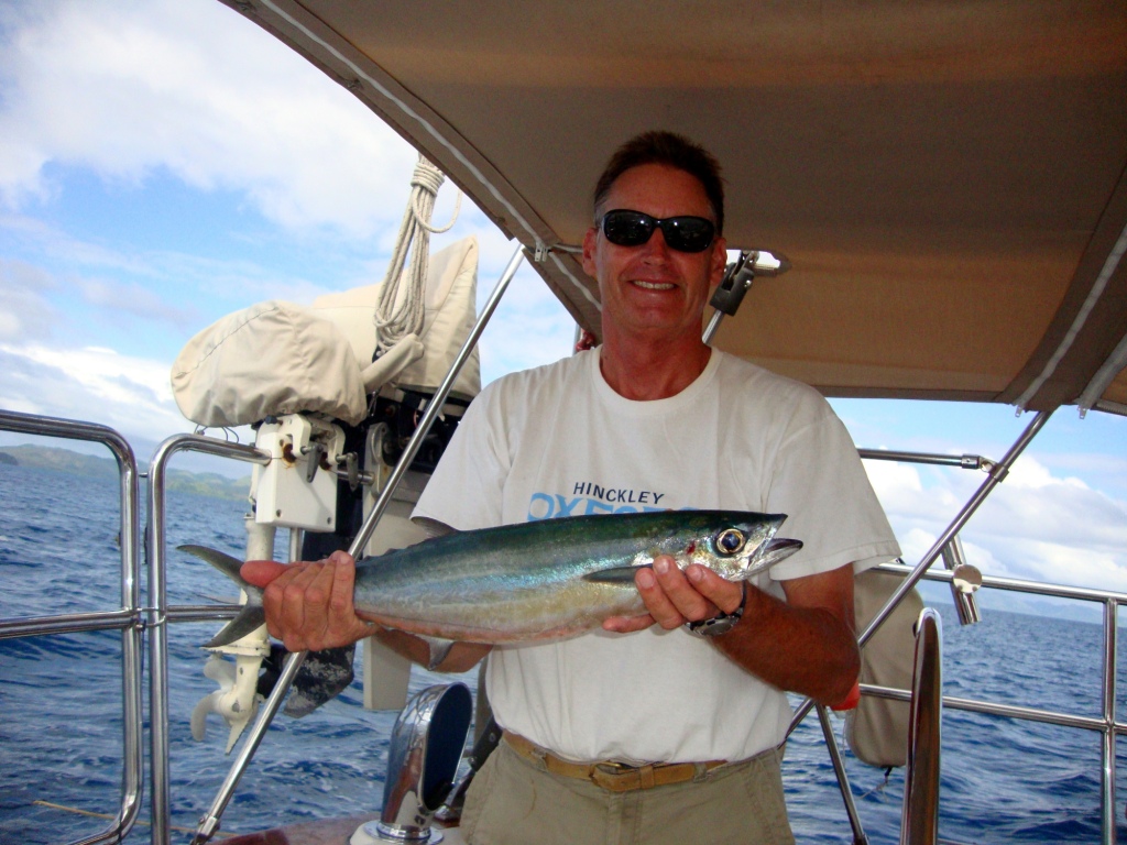 Spanish Mackerel leaving Kadavu